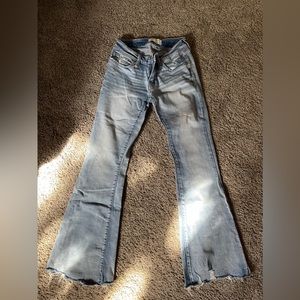 BKE Stella Low Rise Flare Jeans